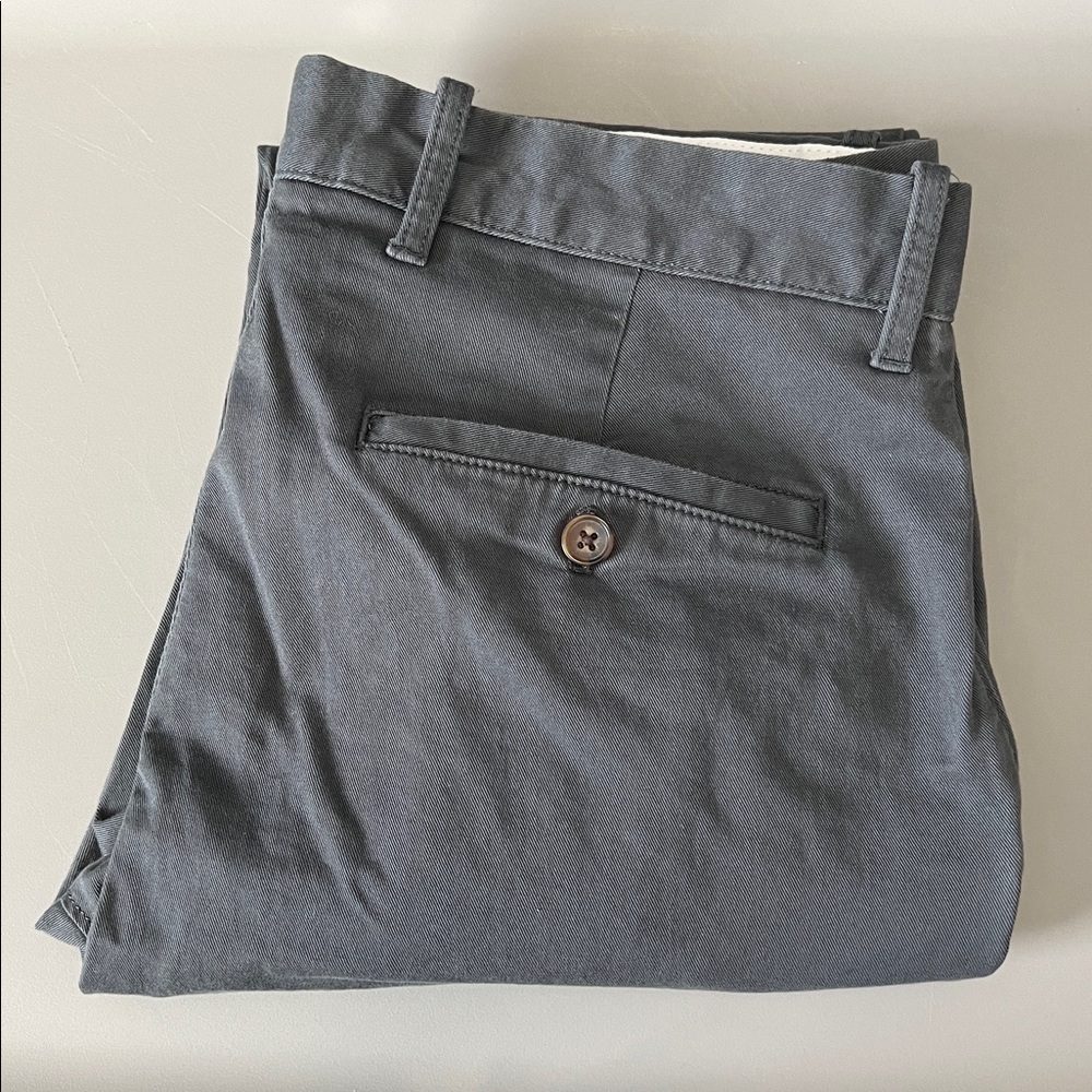 JCrew Factory Flex Chino Gray Size 32